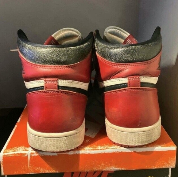 Nike Air Jordan 1 High OG Lost and Found Pre-owned size 13 - Picture 2 of 5